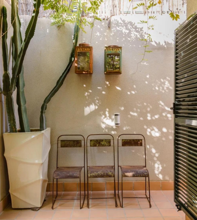 Resa Estates Ibiza te koop for sale townhouse cala tarida side garden.jpeg